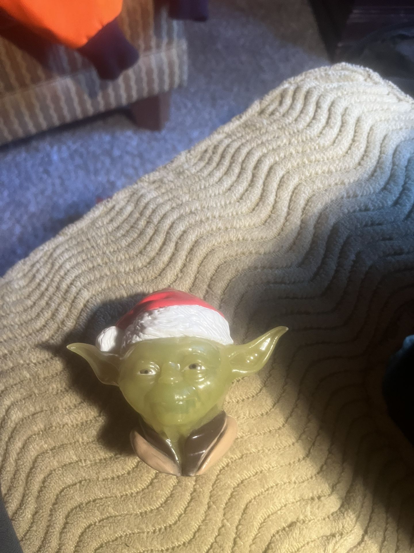 Star Wars Yoda Head 1980s Christmas Light Set Vintage 1970s