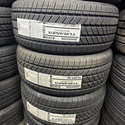 245/45/18 Bridgestone 4 New Tires Installed And Balanced 50,000 Miles