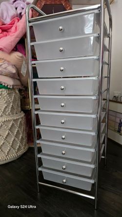 Michaels 10 drawer organizer cart