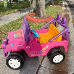 Barbie Jeep