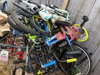 BIKE FRAMES (PALLET) GOOD BRANDS