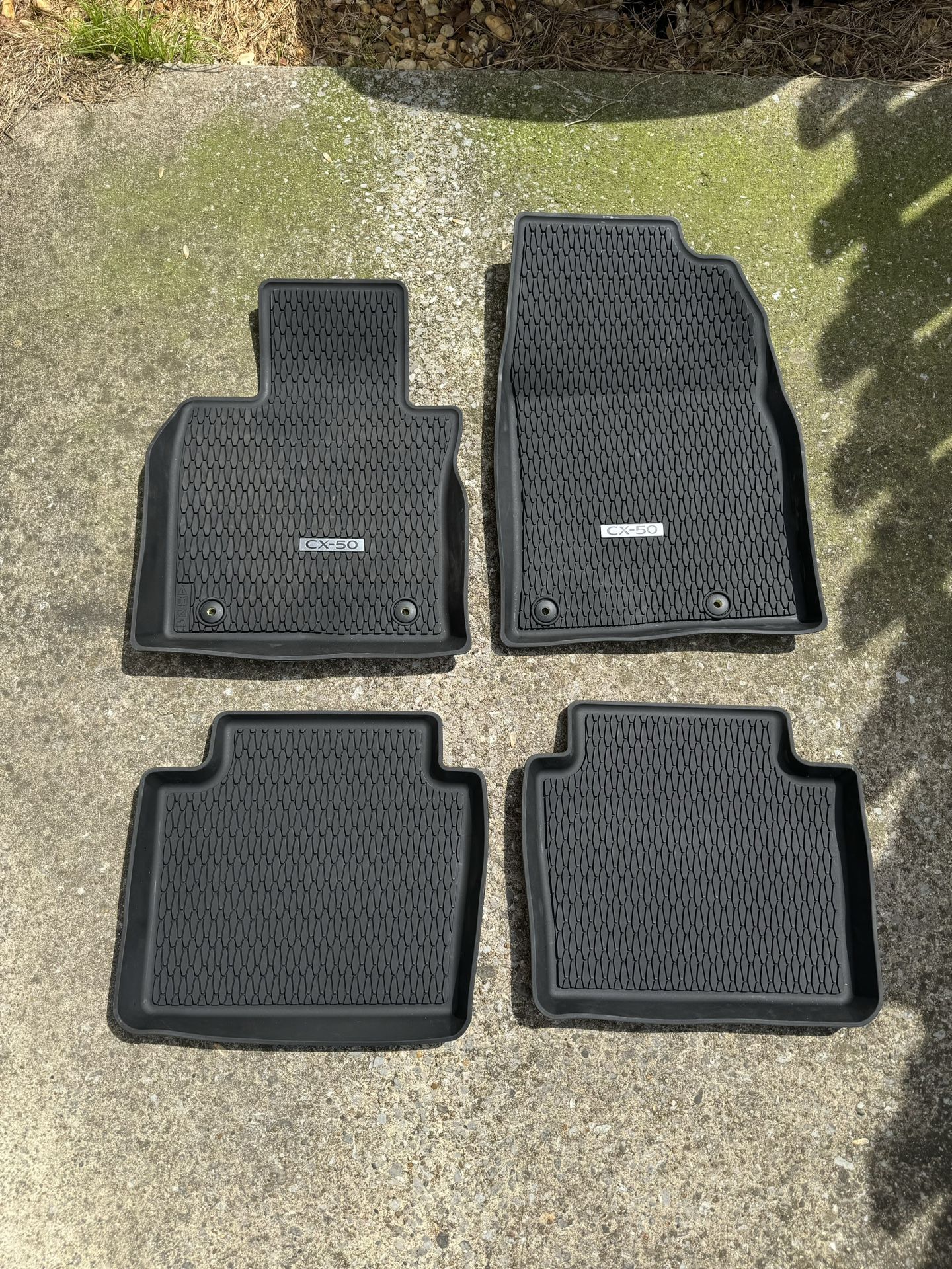 Mazda CX-50 OEM All-Weather Floor Mats 2023-2024