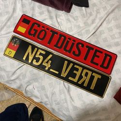 Euro Plates