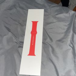 Apple Watch Sports Band (red)