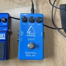 Overdrive Distortion & Digital Delay 