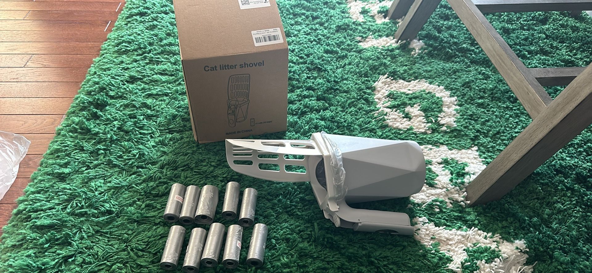 Cat Litter Scoop - Integrated Litter Scooper with Litter Box, Removable Deep Shovel $8