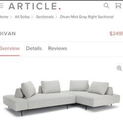 Article Furniture Sectional Sofa Couch