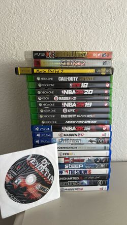 Gamecube Playstation Xbox Games