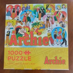 Cobble Hill 1000 Piece Puzzle Archie Comic Strip Covers
