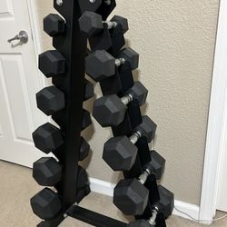 CAP Barbell Rack 210 Lbs Dumbbells