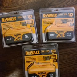 3 Batteries 10ah News $310 For All 