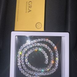 Moissanite Tennis Chain