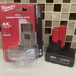 Milwaukee M12 Xc 6.0 Battery New 
