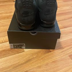 Jordan 4 Black Cat 2025 Size 14