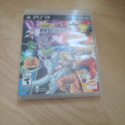 Playstation 3 Game Dragin Ball Z Battle Of Z 