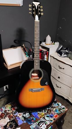 Acoustic Epiphone Guitar
