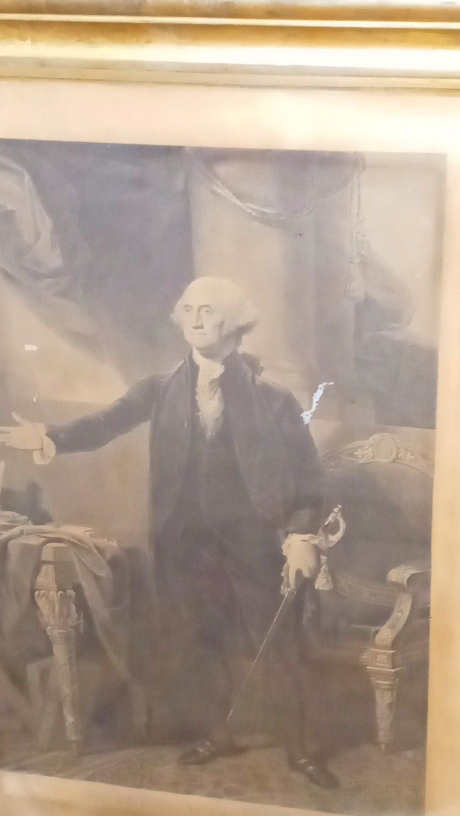 Historical George Washington picture publisher Feb 1, 1800