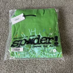sp5der hoodie size Large 