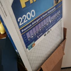 3M Home Air Filters  16x25x1 Hvac Pack Of 4