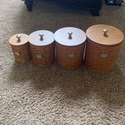 Longaberger Canisters For Kitchen