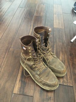 Baby Dog Custom Iron Worker Boots