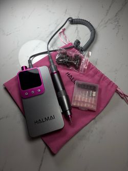 Halmai Battery power Nail Drill Kit