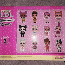 Lol Surprise Confetti Pop Re-released 12 Pack