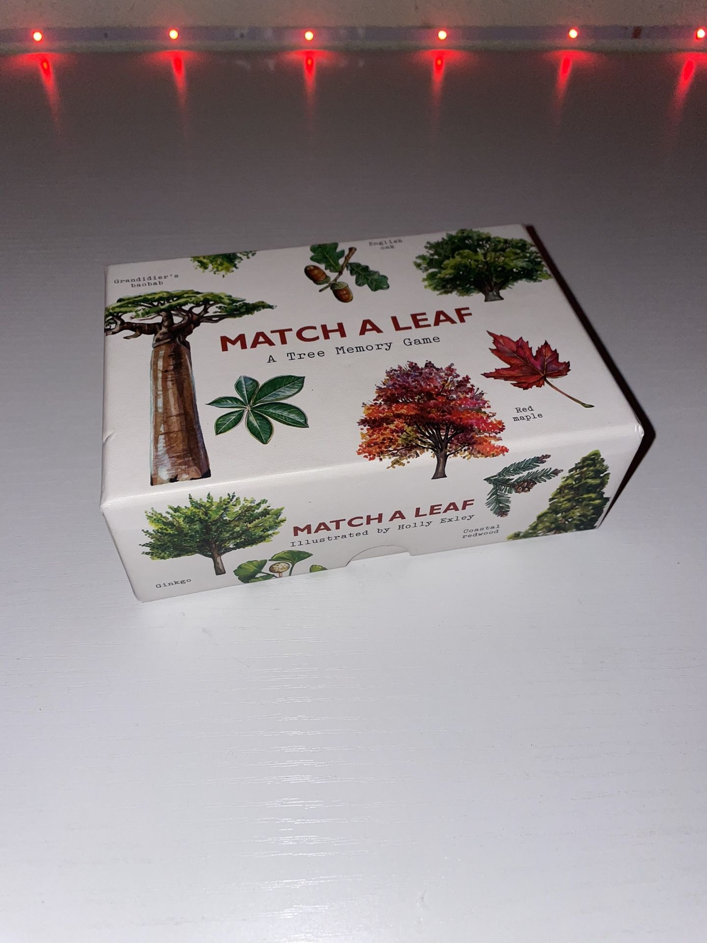 memory game: match a leaf