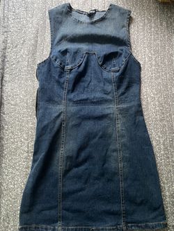 FASHIONNOVA DENIM DRESS (L)