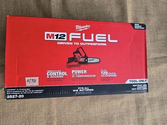 Milwaukee m12 chainsaw TOOL ONLY