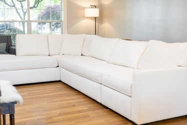 Large Ivory Sectional