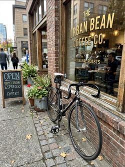 Fuji Track Fixed-Gear Bicycle Bike Fixie 44cm Street fighter Rat Rod Urban Commuter Messenger Custom Graffiti Design