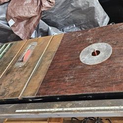 Table Saw With Router 