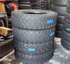 255 75 17 Firestone Set of 4 Used White Letter