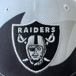 Raiders Shark Tooth 47 Brand Flex Hat, OSFA, New, Curved Brim. 