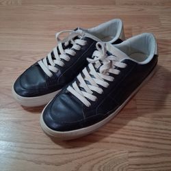 Black Leather Men's Tennis Shoe Size 11