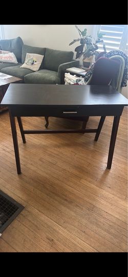 Desk and chair