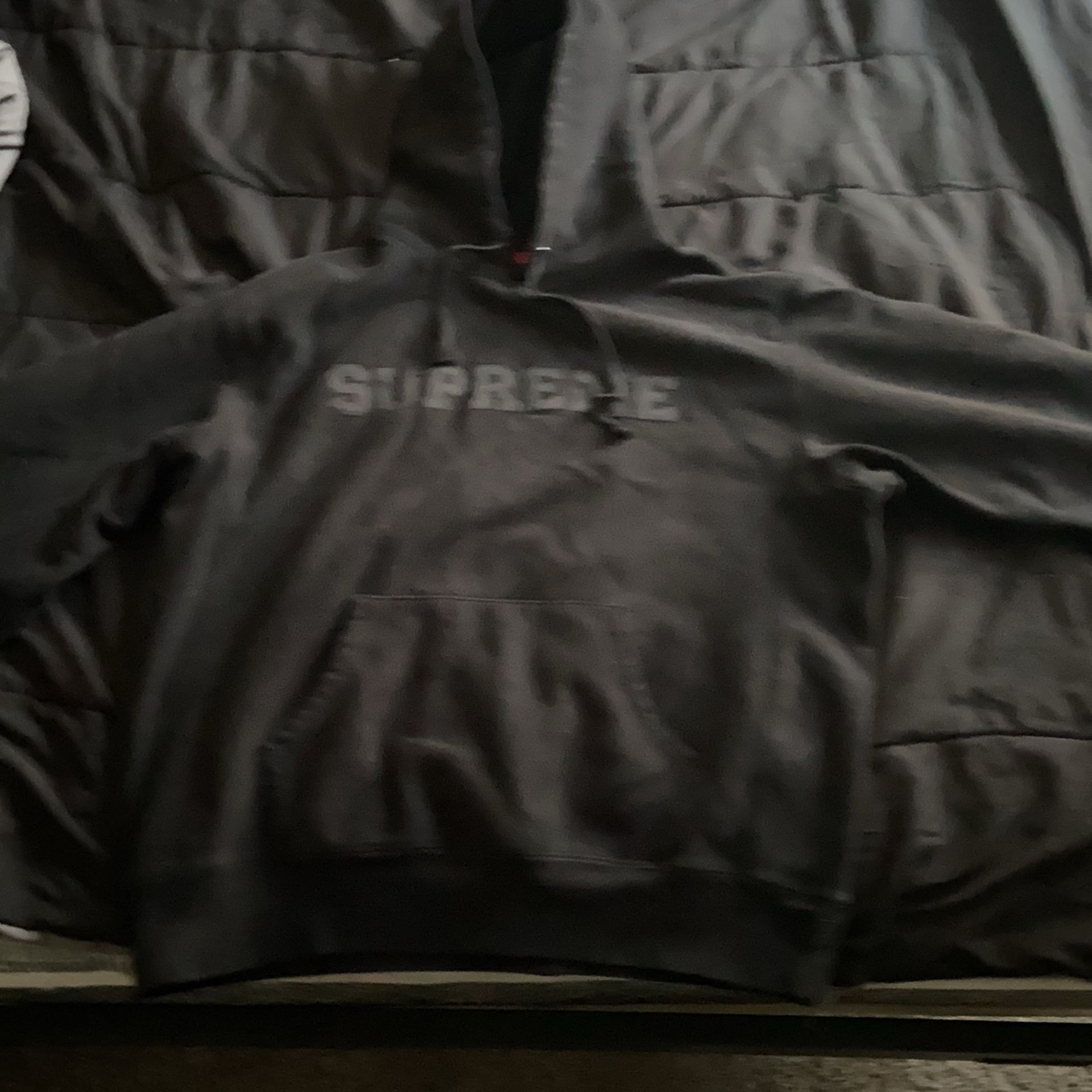 Supreme Collegiate Hooded Sweatshirt 'Black