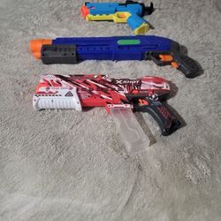 Nerf Guns And Gel Gun