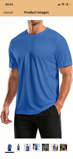 Swim Shirts for Men: UPF 50+ Sun Shirts SPF Rash Guard Quick-Dry Fishing T-Shirts