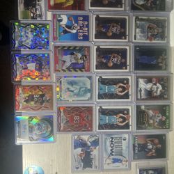 24 card sports card lot