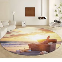Round Area Rug 7’