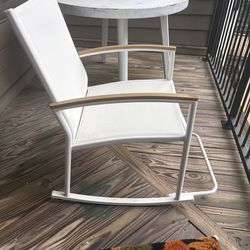 Two Rockers and A Small Table