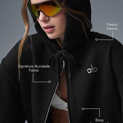Alo hoodie zipper