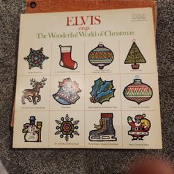 Elvis Sings The Wonderful World Of Christmas LP