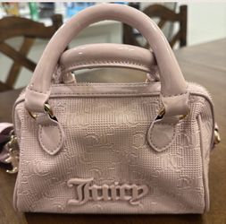 Juicy Couture Mini Pink Purse great condition