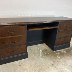 NEED GONE ASAP solid Wood Desk