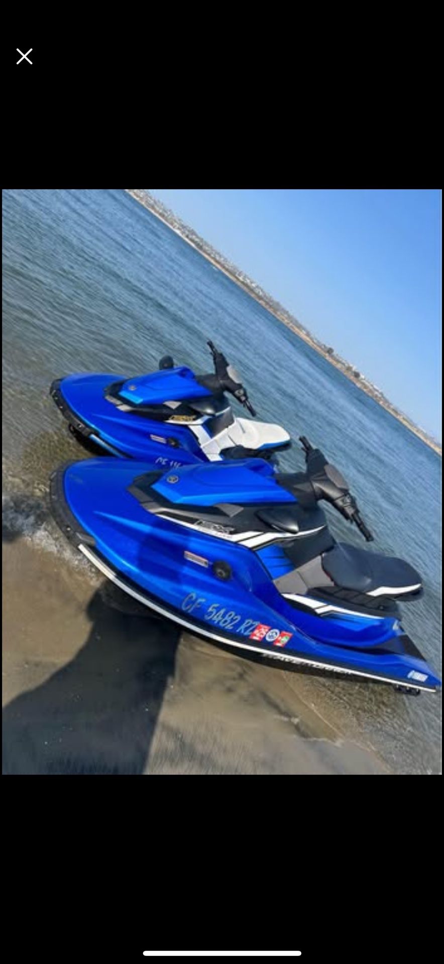 2017 & 2018 Yamaha EX Deluxe Jet Skis