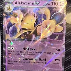 Alakazam lovers EX holofoil bundle (pokemon tcg)