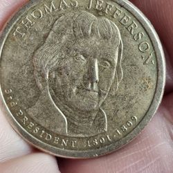 ONE  DOLLAR COIN RARE (  GEORGE WASHINGTON  1(contact info removed) )